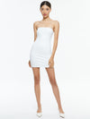 LEIA STRAPLESS MINI DRESS-Black-ALICE + OLIVIA