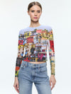 TOP IN RETE DELAINA-ALICE + OLIVIA