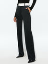 ALEXANDER TROUSER-BLACK/OFF WHITE-ALICE + OLIVIA