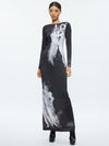 DELORA MAXI DRESS-RENAISSANCE FRESCO-ALICE + OLIVIA