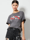 T-SHIRT SURDIMENSIONNÉ A+O X I AM A VOTER® EVAN-ALICE + OLIVIA