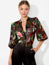 SHEILA BLOUSE-IN THE WIND FLORAL-ALICE + OLIVIA