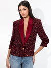 BLAZER À PAILLETTES DEVYN-ALICE + OLIVIA