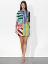 DELORA MINI DRESS-SORBET STRIPE-ALICE + OLIVIA
