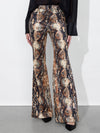 PANTALONE CRISTENA VEGAN SNAKE-ALICE + OLIVIA