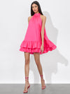 ERNA MINI DRESS-WILD PINK-ALICE + OLIVIA