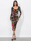 ABITO MIDI DELORA-ALICE + OLIVIA