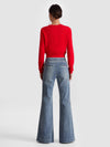 DOLLIE CASHMERE CARDIGAN-BRIGHT RUBY-ALICE + OLIVIA