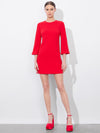 ELEONORA MINI DRESS-BRIGHT RUBY-ALICE + OLIVIA