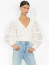 DOVE TOP CORTO CON RUCHES-ALICE + OLIVIA