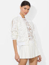 GIACCA BOMBER IN PIZZO RUSSIE-ALICE + OLIVIA