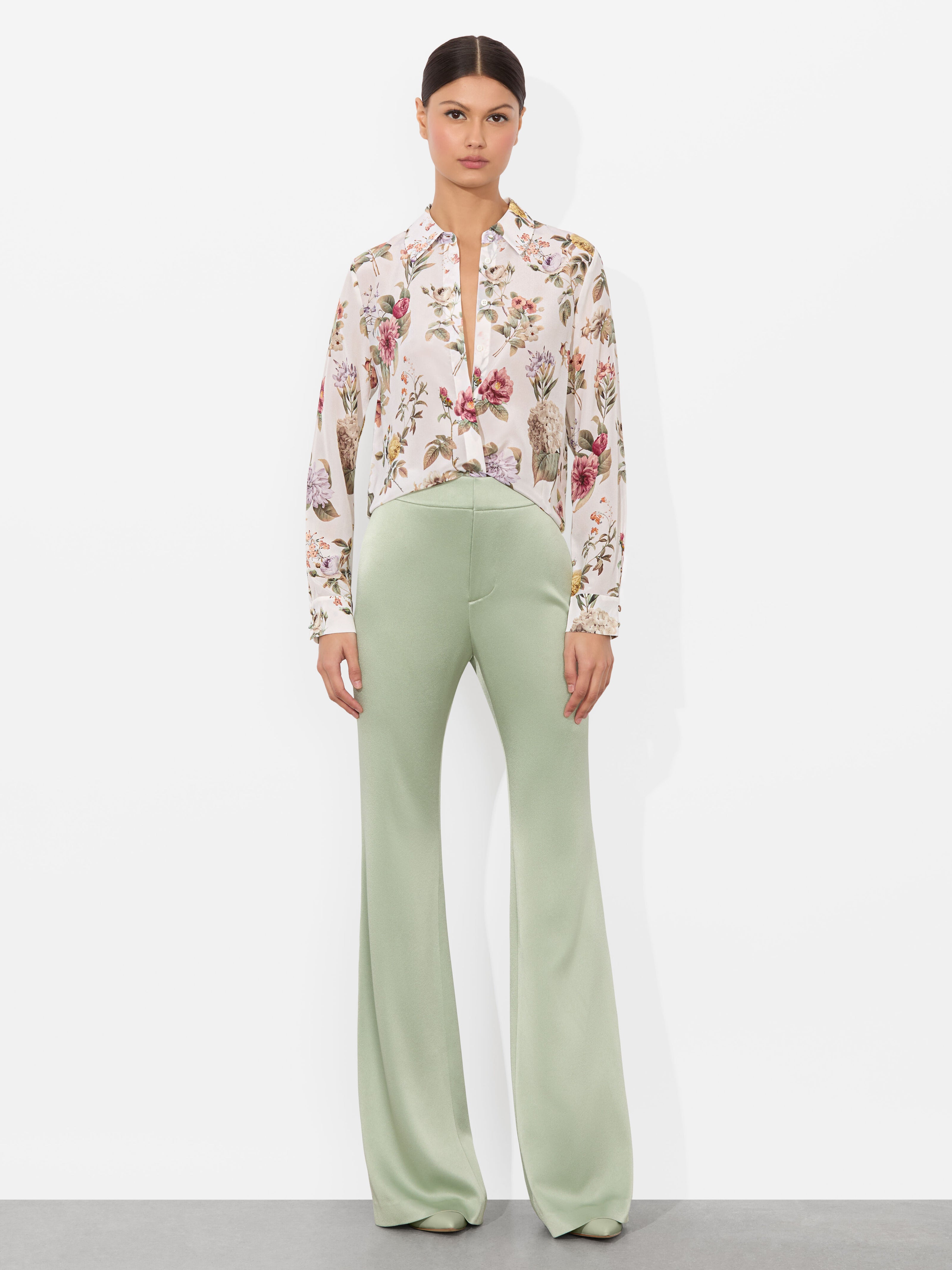 CAMICIA IN SETA WILLA-ALICE + OLIVIA