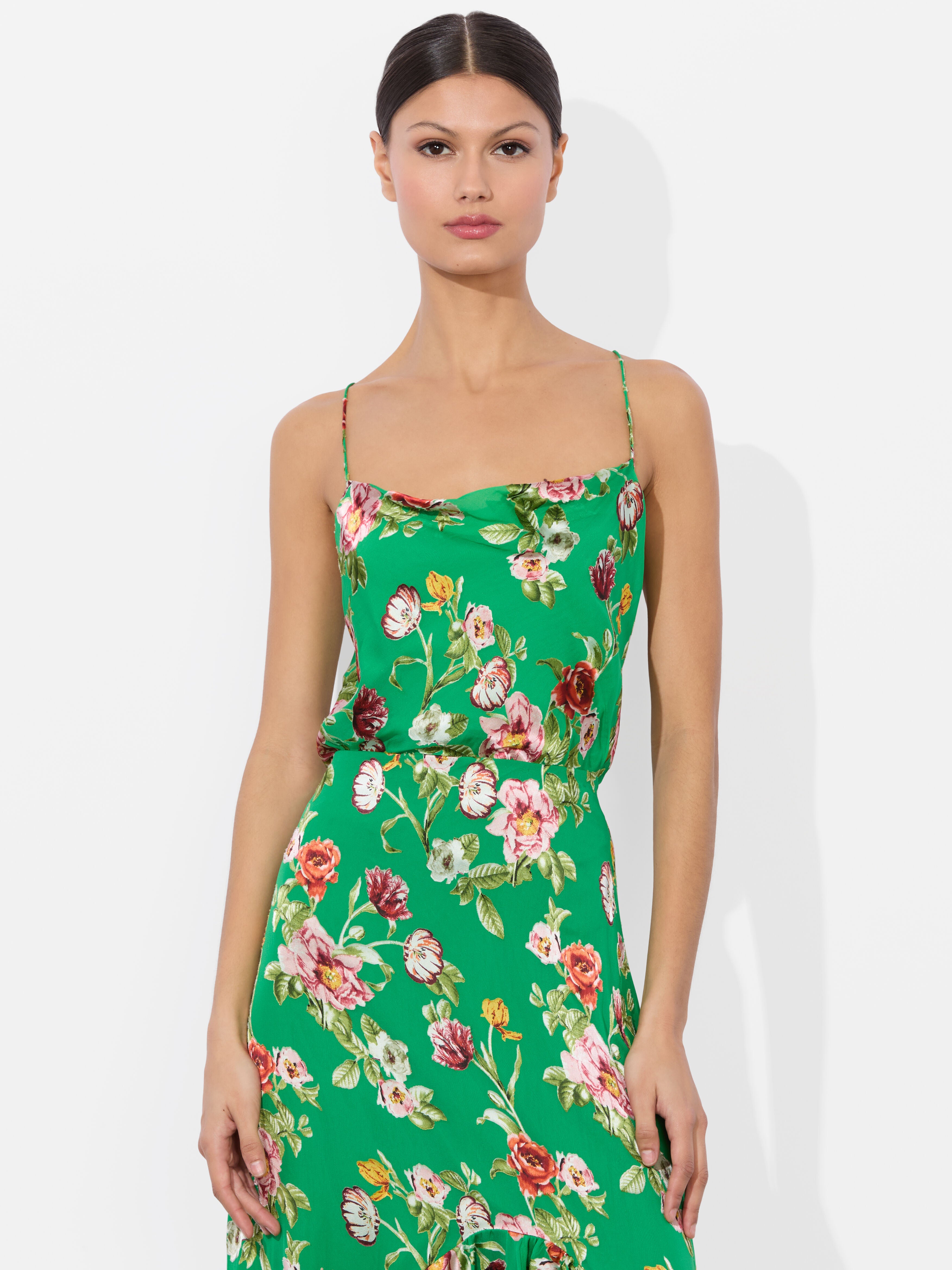 HARMON SLIP TANK-HAMPTONS FLORAL-ALICE + OLIVIA