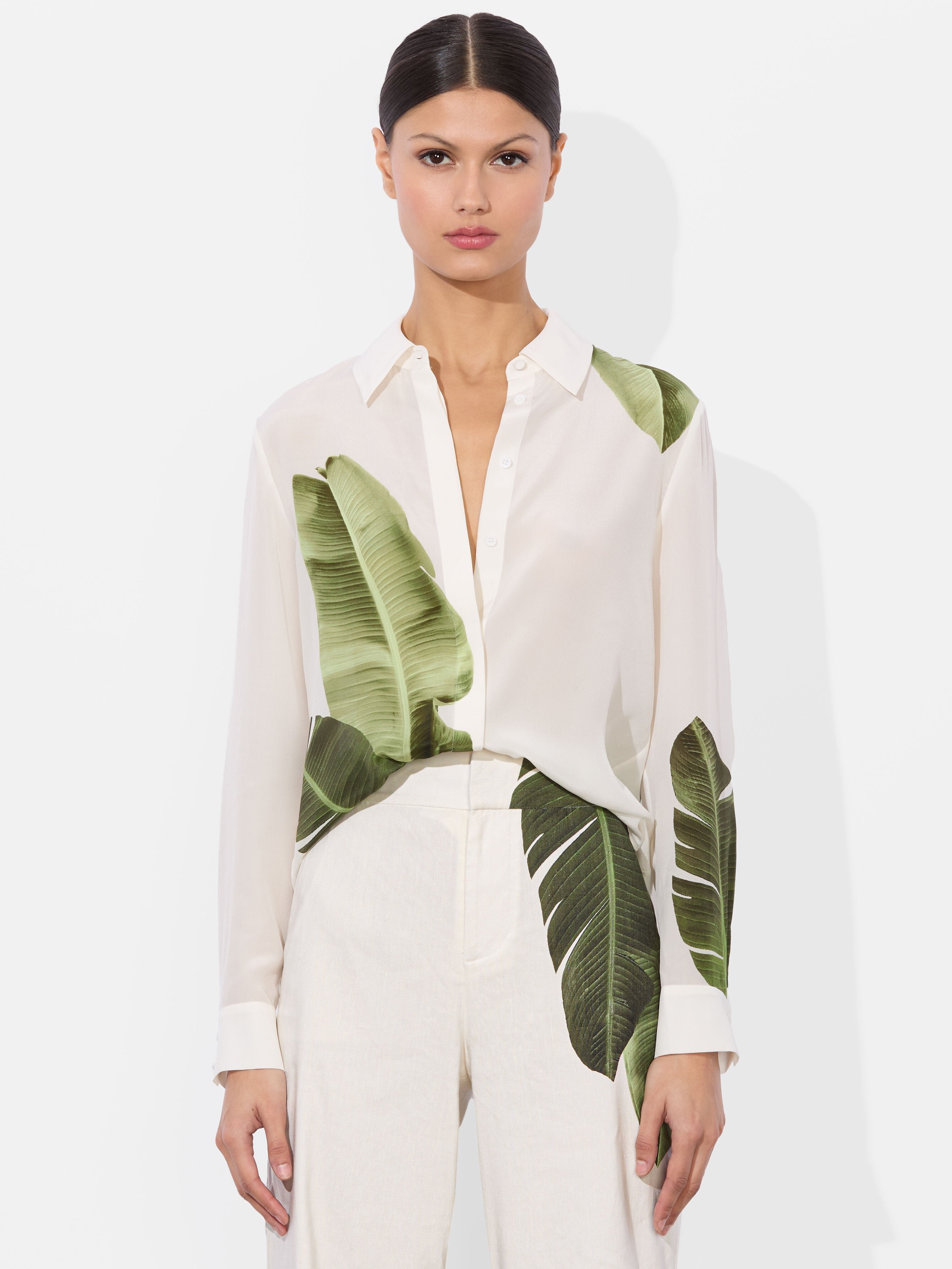 CAMICIA IN SETA WILLA-ALICE + OLIVIA