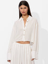 CAMICIA ABBOTTONATA DAL TAGLIO IMPECCABILE-ALICE + OLIVIA