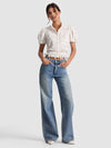 LORYN EMBROIDERED BLOUSE-OFF WHITE-ALICE + OLIVIA
