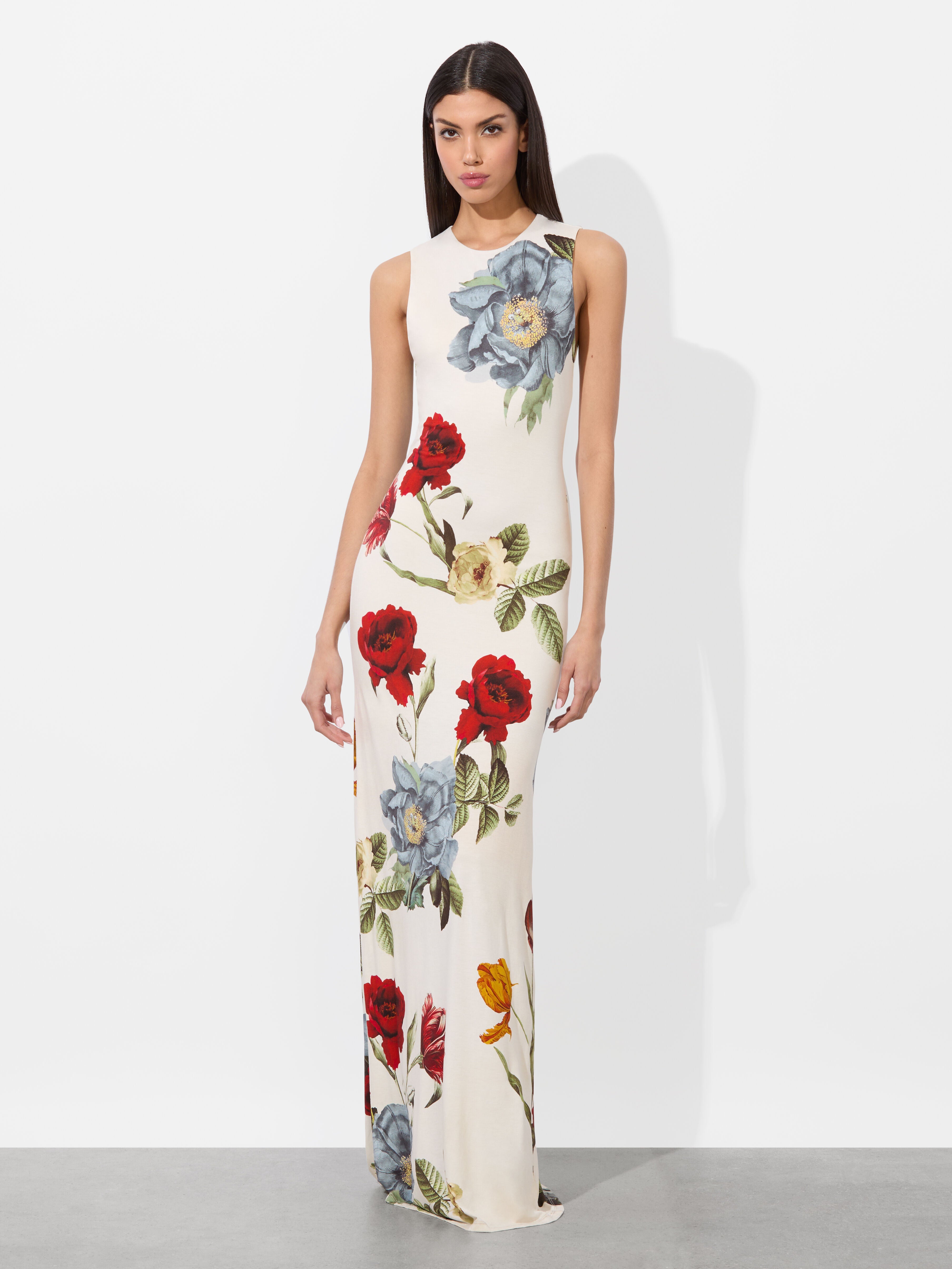 ROBE LONGUE DOS NU DELORA-ALICE + OLIVIA