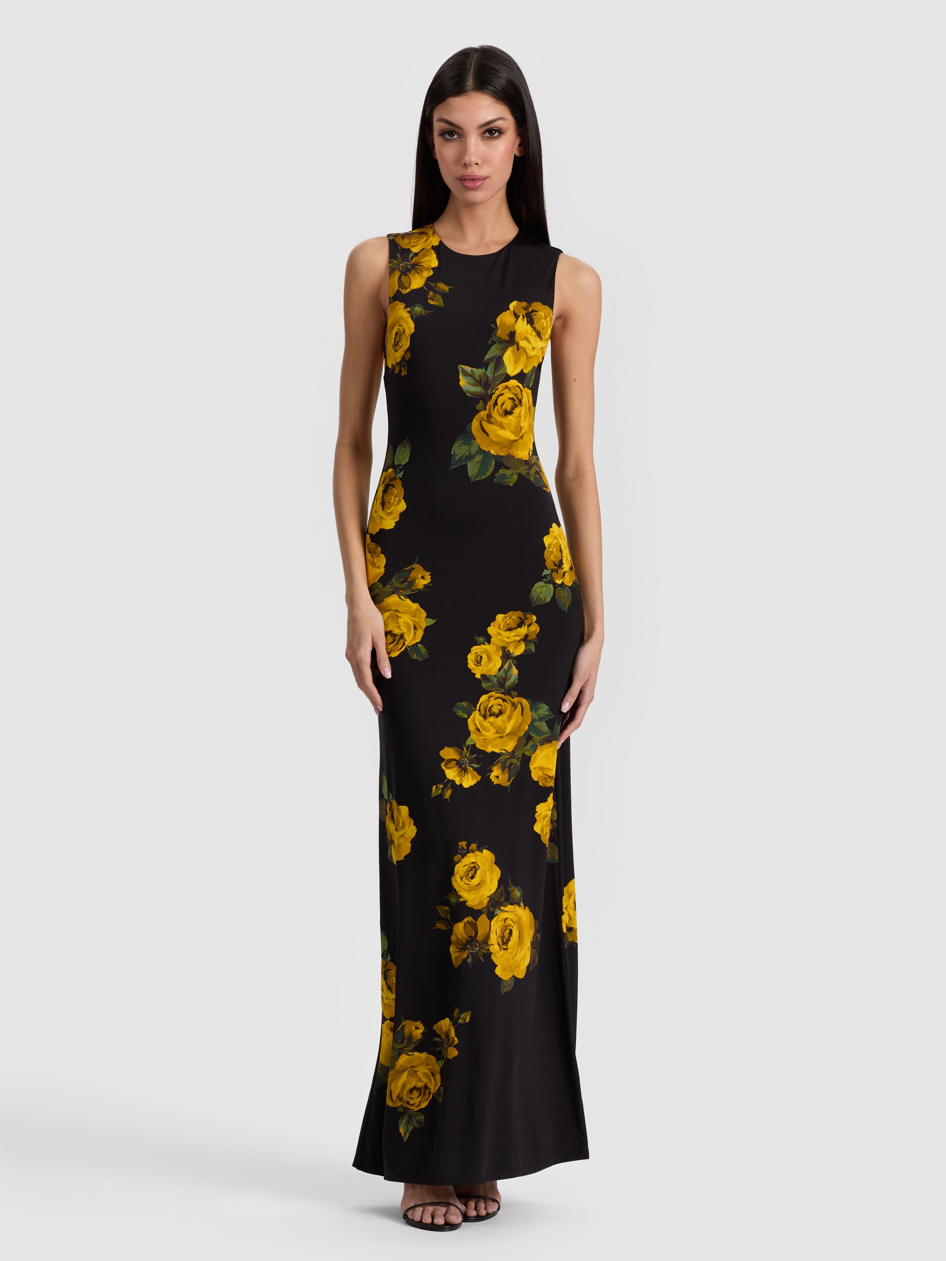 ROBE LONGUE DOS NU DELORA-ALICE + OLIVIA