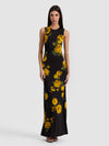 ROBE LONGUE DOS NU DELORA-ALICE + OLIVIA