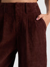 ELOISE SUEDE LONG SHORT-ALICE + OLIVIA