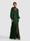 ELEA MAXI DRESS-GREEN MYSTIQUE-ALICE + OLIVIA