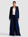 THEO VELVET COAT-DARK MIDNIGHT BLUE-ALICE + OLIVIA