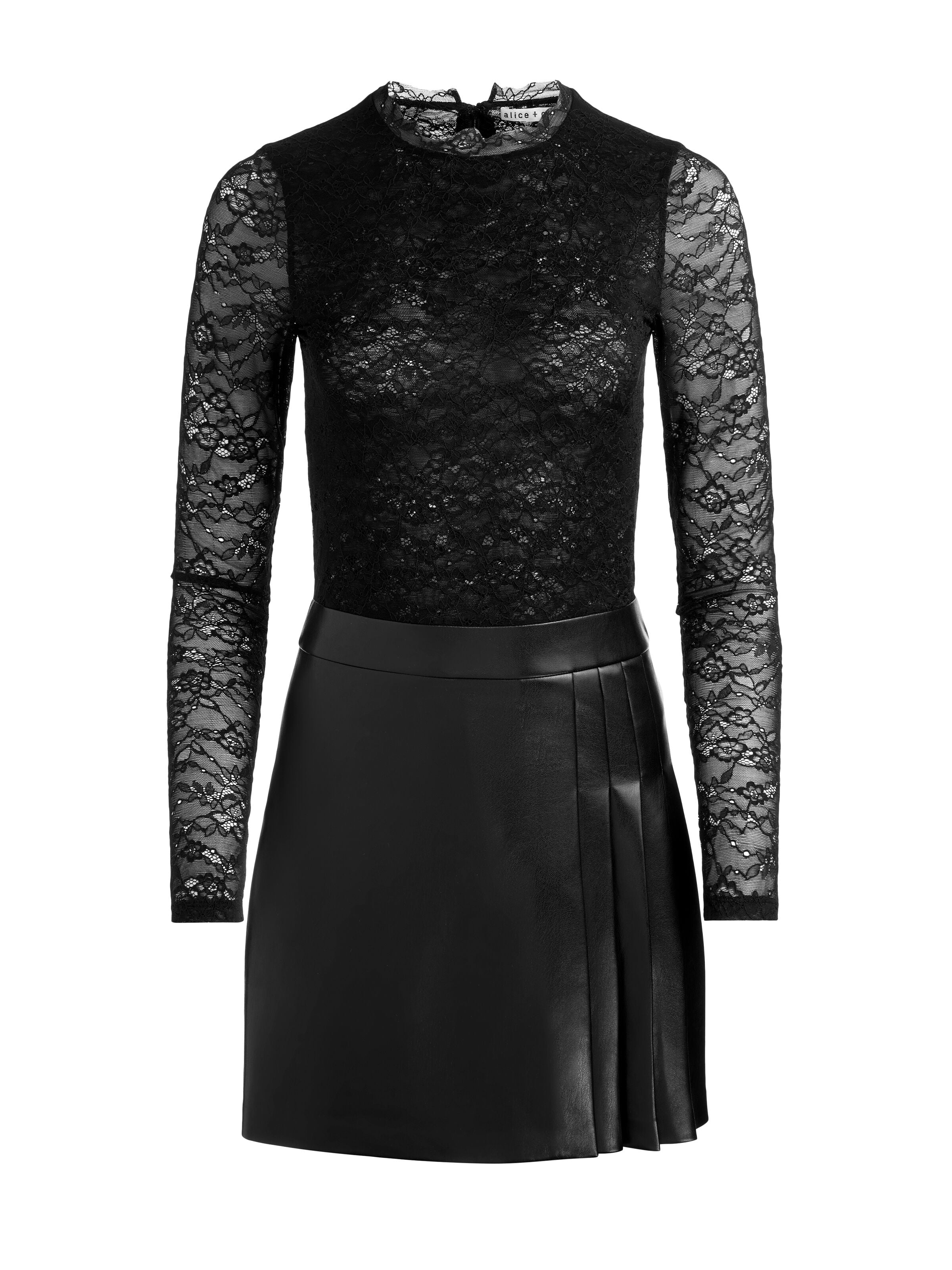 ROBE COURTE EN DENTELLE CHARA-ALICE + OLIVIA
