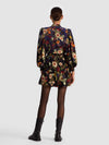 ANTONETTE MINI DRESS-MAGIC GARDEN GRADIENT-ALICE + OLIVIA
