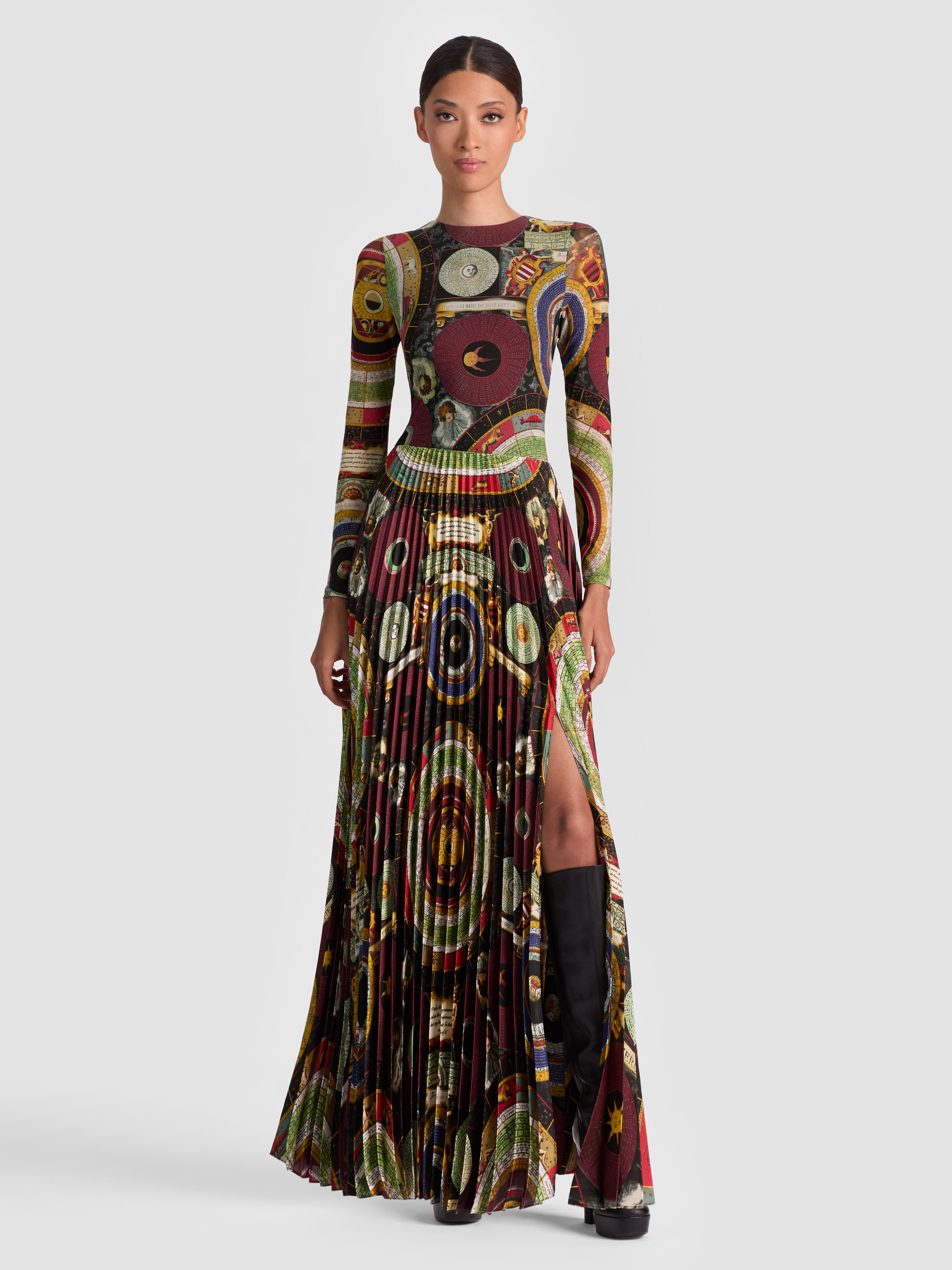 IVEY MAXI DRESS-HANDS OF TIME-ALICE + OLIVIA