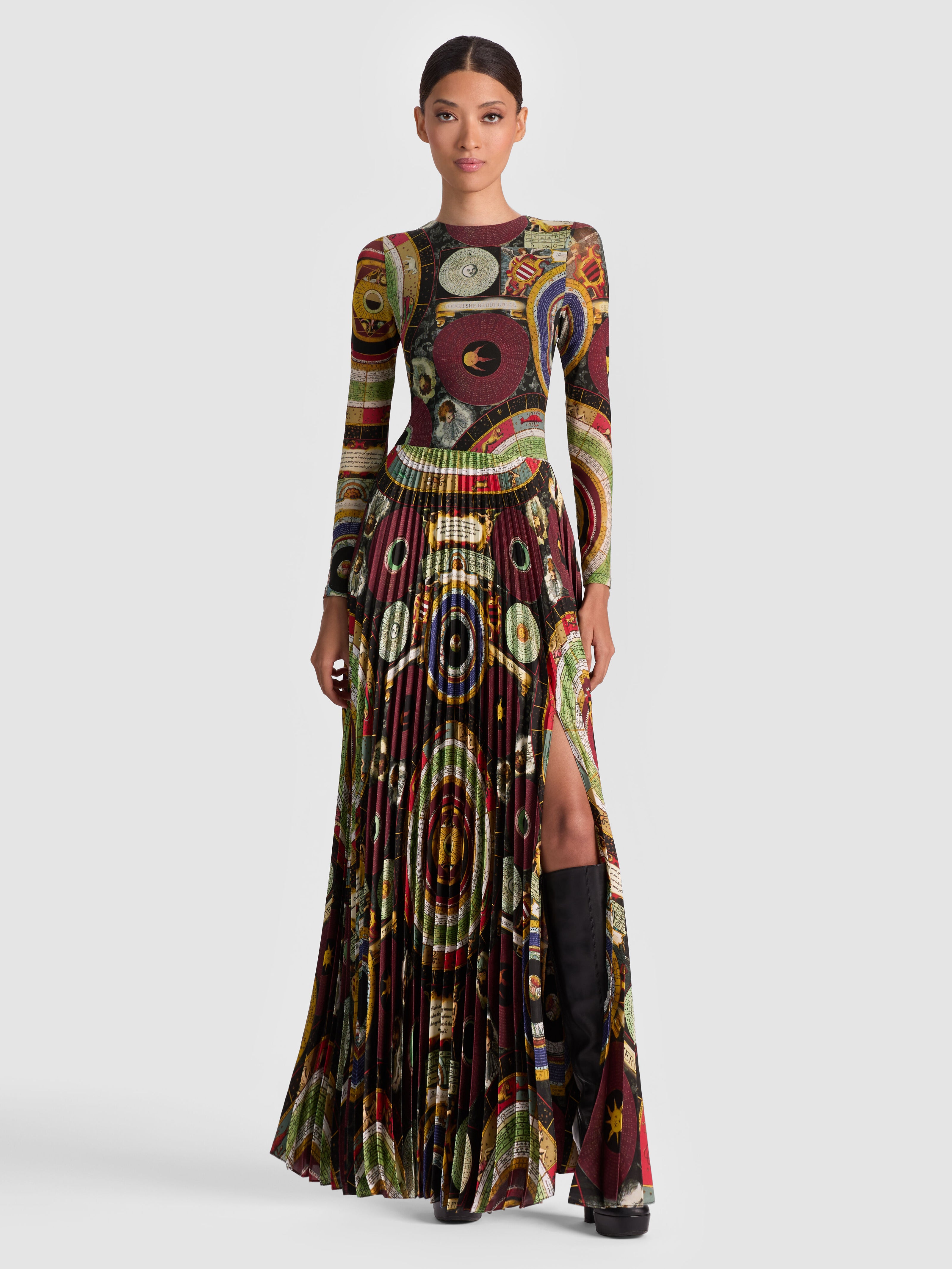 IVEY MAXI DRESS-HANDS OF TIME-ALICE + OLIVIA