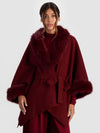 JOANNE SWEATER COAT-Black-ALICE + OLIVIA