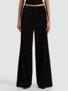 CONOR CLEAN WAIST TROUSER-Black-ALICE + OLIVIA