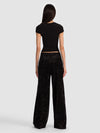 PANTALONI A VITA ALTA CONOR-ALICE + OLIVIA
