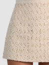 MINIGONNA RUBI IN TWEED DECORATA-ALICE + OLIVIA