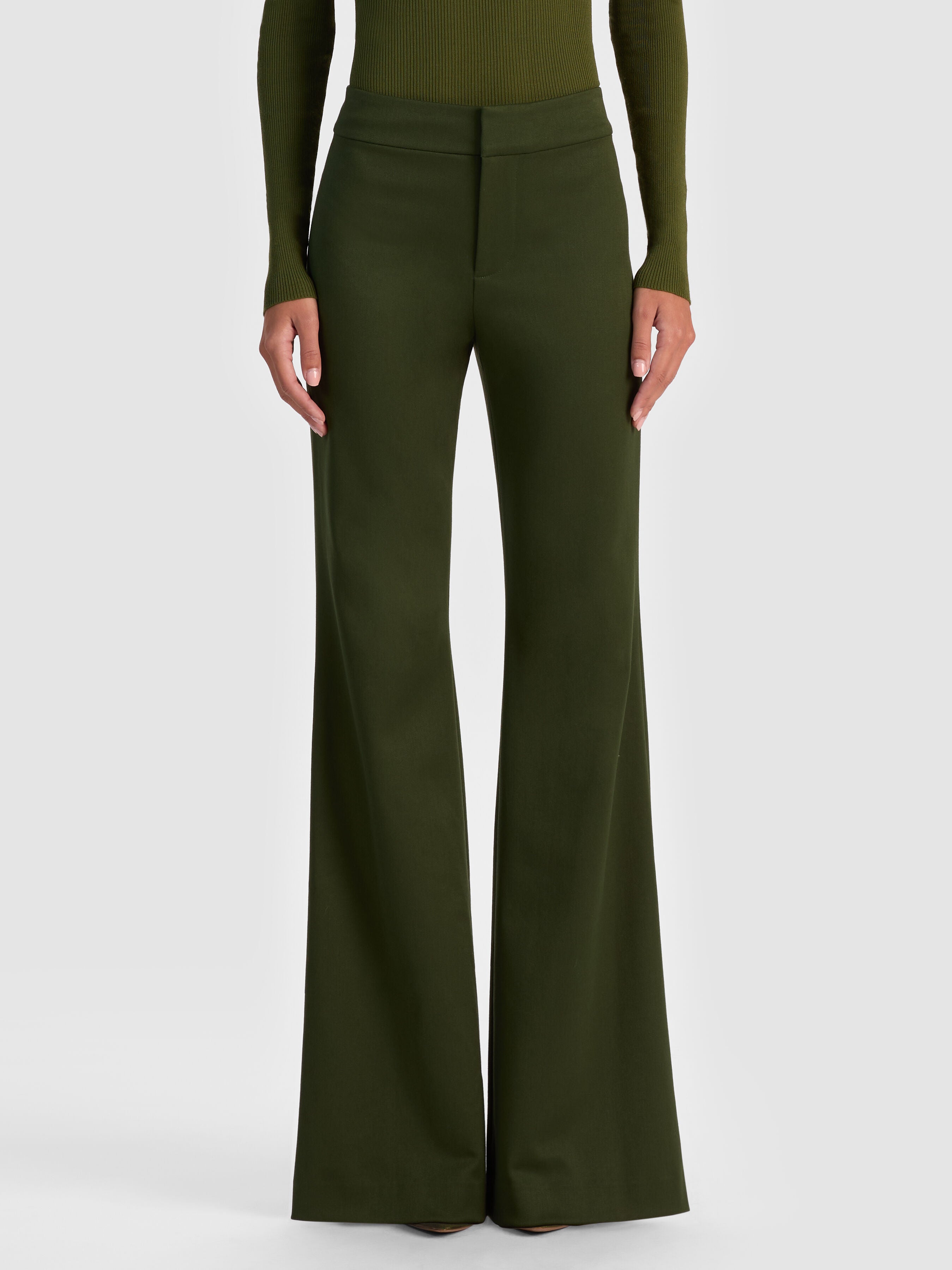 ANDREW PANT-DARK OLIVE-ALICE + OLIVIA