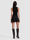 RUBI MINI SKIRT-Black-ALICE + OLIVIA