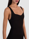 EVE MESH MINI DRESS-Black-ALICE + OLIVIA