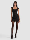 ROBE COURTE EVE EN DENTELLE ORNÉE-ALICE + OLIVIA