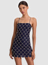 ROBE COURTE ORNÉE NINA-ALICE + OLIVIA