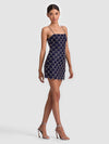 ROBE COURTE ORNÉE NINA-ALICE + OLIVIA