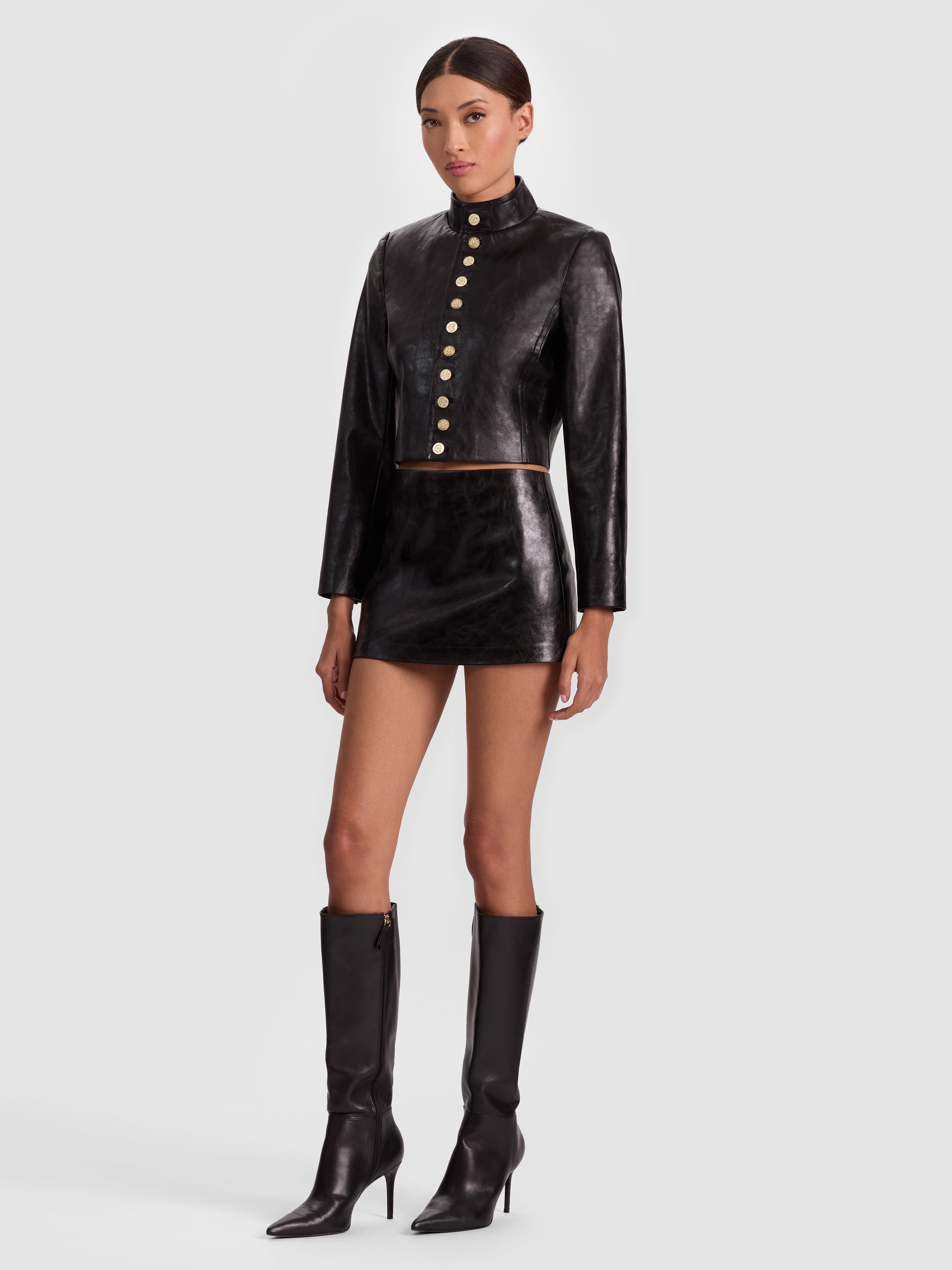 GIACCA MILITARE VEGAN EMERSON-ALICE + OLIVIA