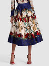 NILDA VOLUMINOUS SKIRT-GILDED ROSE-ALICE + OLIVIA