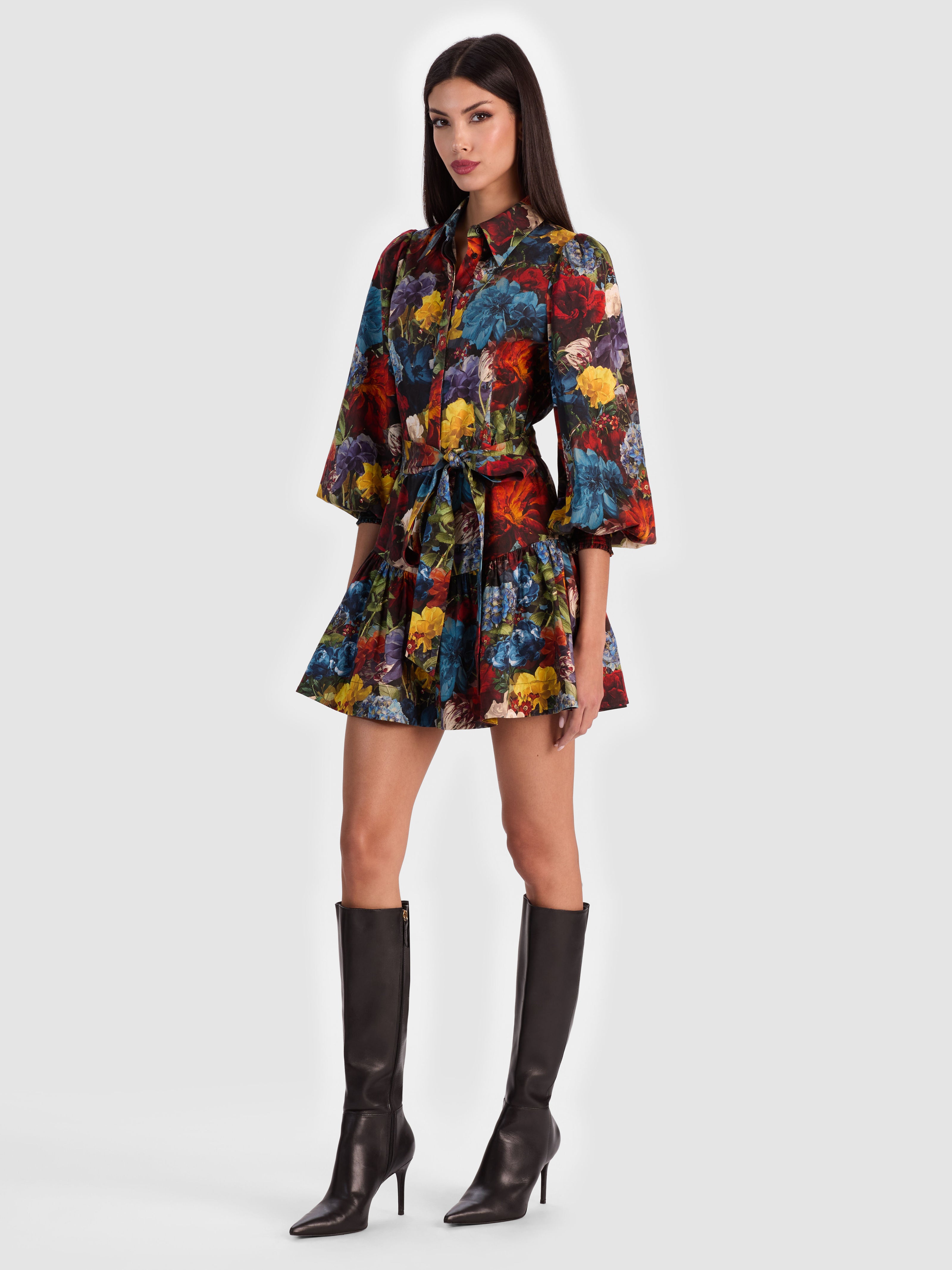 ROBE CHEMISE COURTE LILY-ALICE + OLIVIA