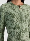 CARSON PRINTED CARDIGAN-MYSTIC GARDEN SAGE-ALICE + OLIVIA