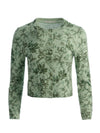 CARSON PRINTED CARDIGAN-MYSTIC GARDEN SAGE-ALICE + OLIVIA