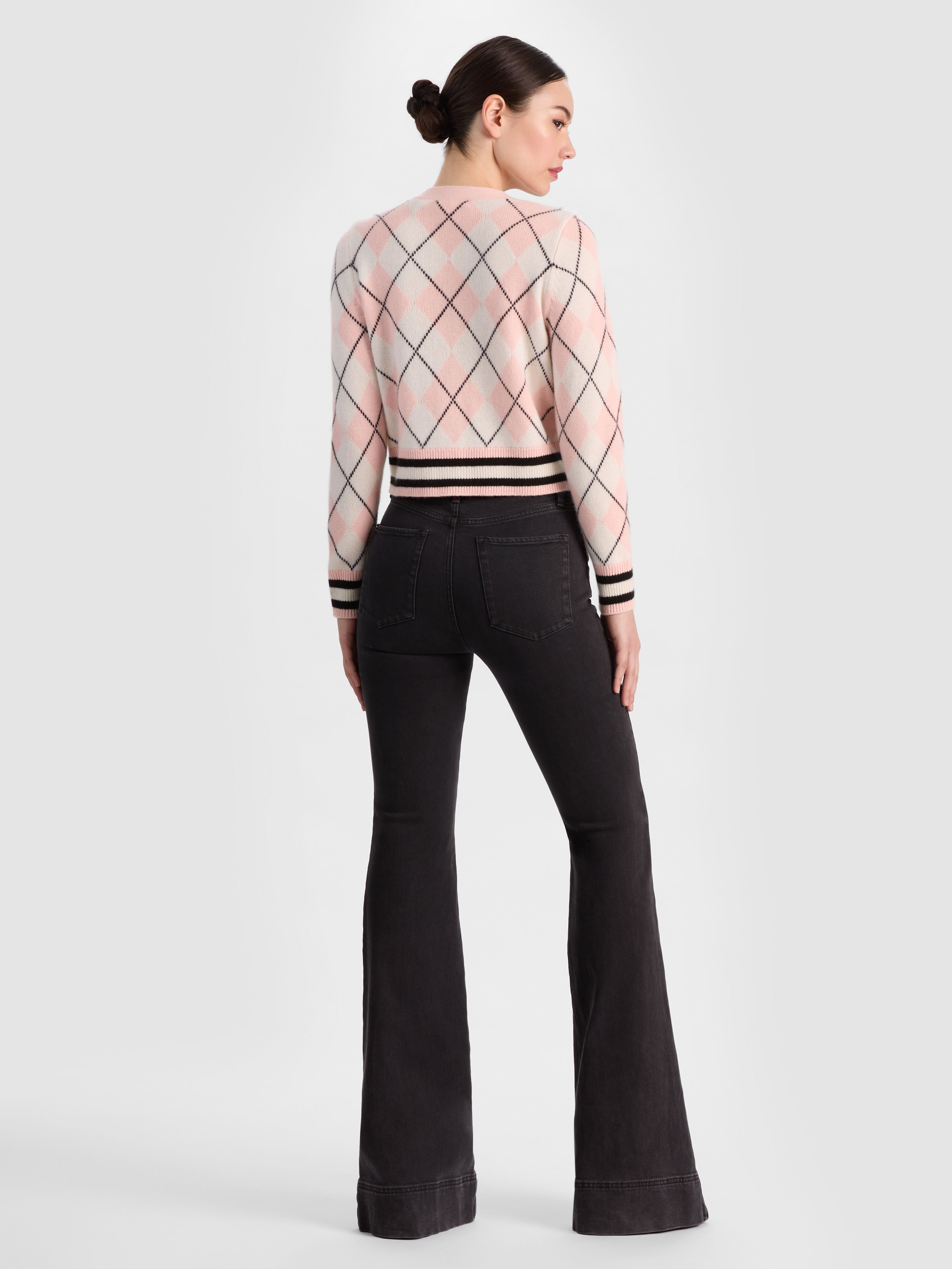 GRACE CASHMERE CARDIGAN-ENGLISH ROSE/MULTI-ALICE + OLIVIA