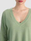 WILLIAMS CASHMERE PULLOVER-SAGE-ALICE + OLIVIA