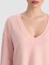 WILLIAMS CASHMERE PULLOVER-ENGLISH ROSE-ALICE + OLIVIA