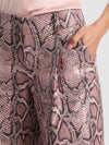 PANTALON ERIC EFFET SERPENT VÉGAN-ALICE + OLIVIA