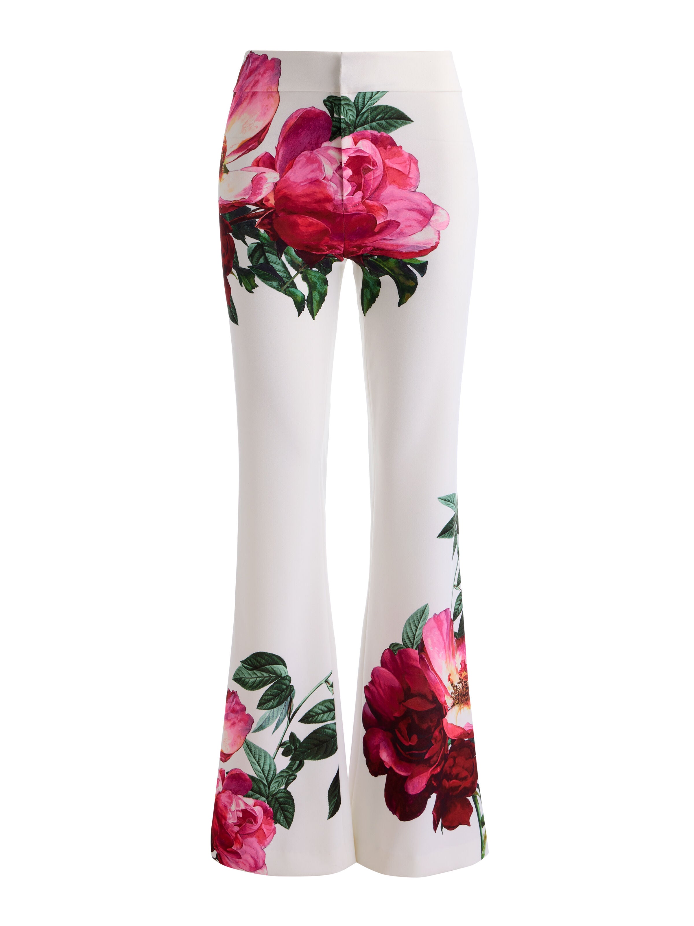 ANDREW PANT-EMPRESS BLOOM OFF WHITE-ALICE + OLIVIA